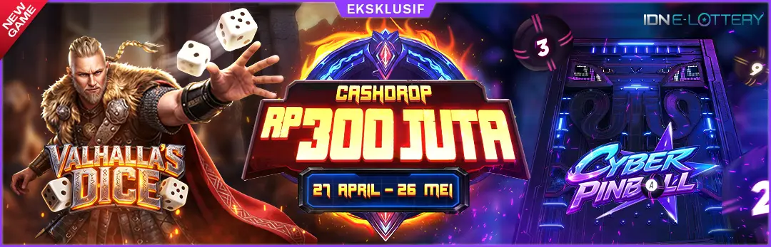 Cyber Pinball & Valhalla's Dice Cash Drop